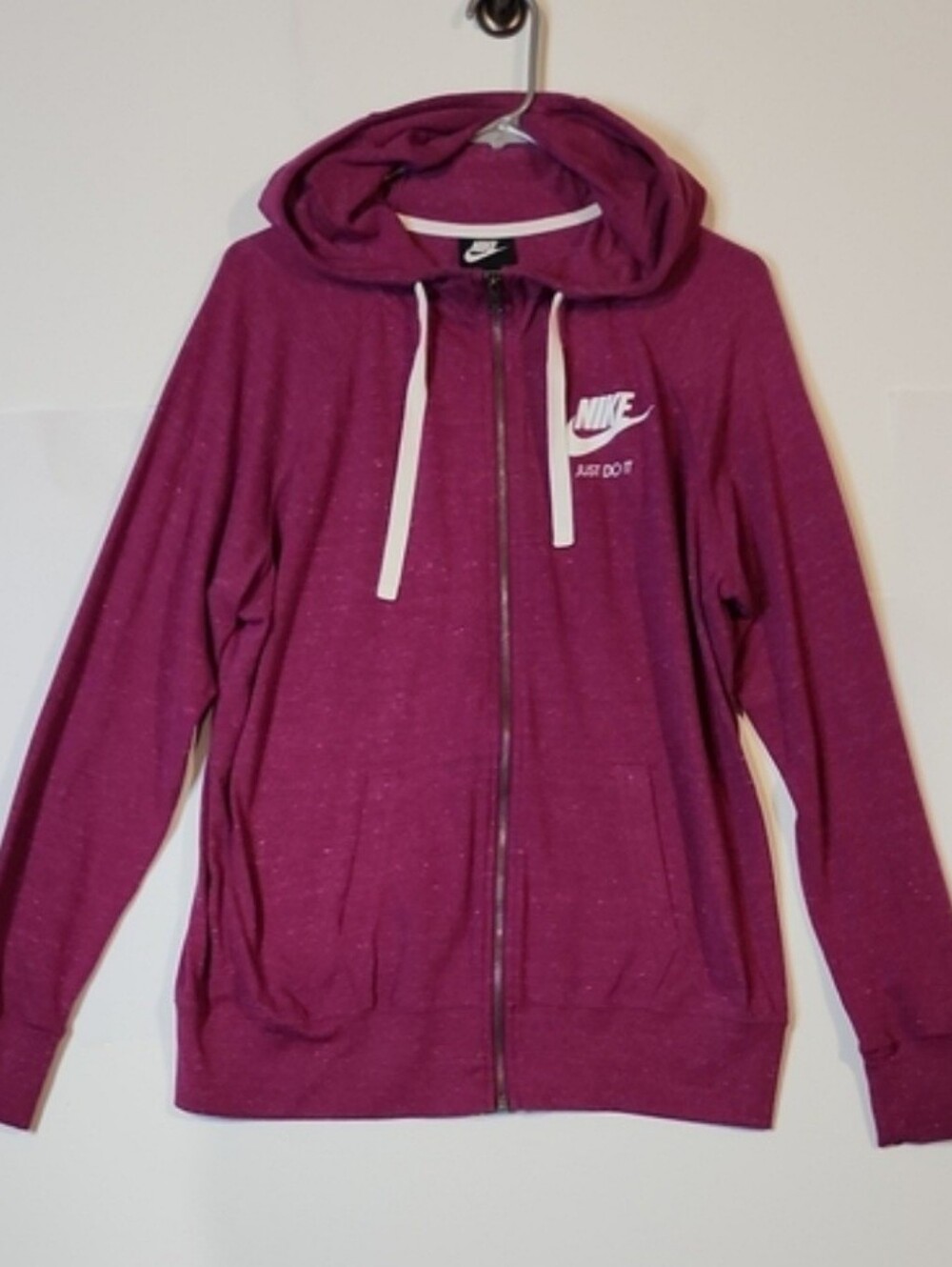 Nike Vintage Gym Zipper Hoodie Sweatshirt EUC Size Xlarge